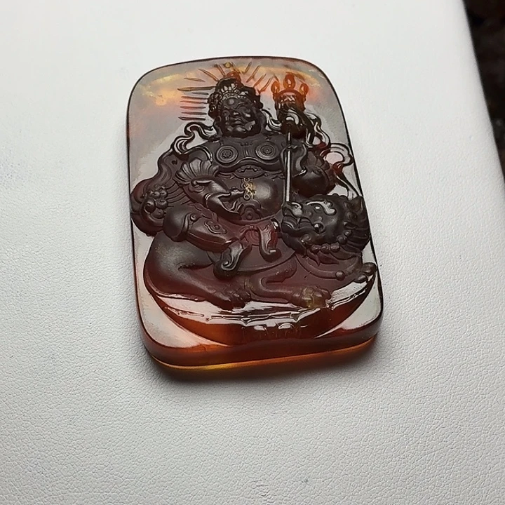 宇***晴琥珀未镶嵌裸石..