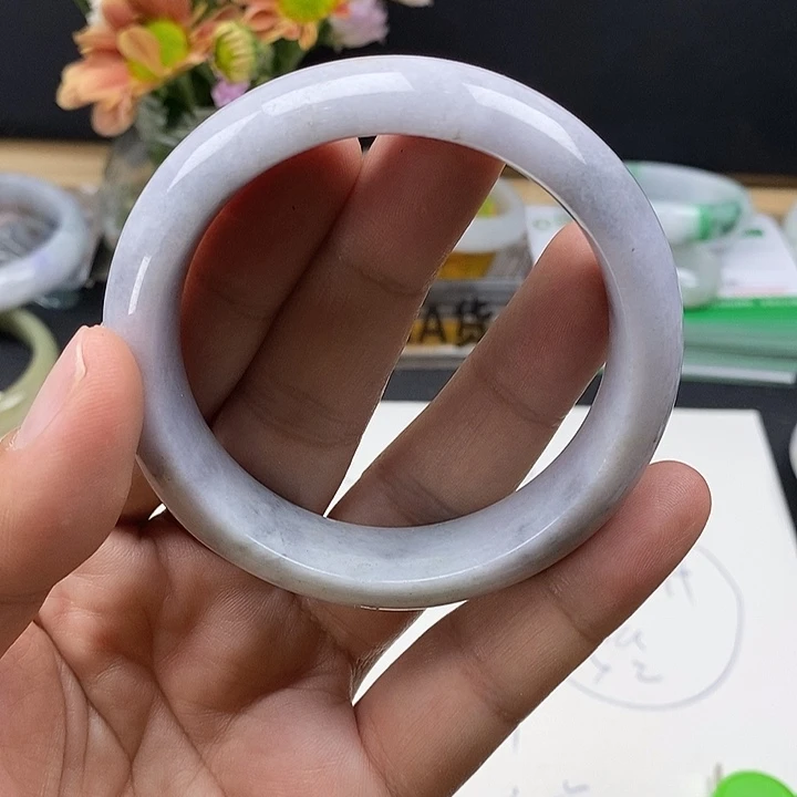 翡翠未镶嵌手镯58.8