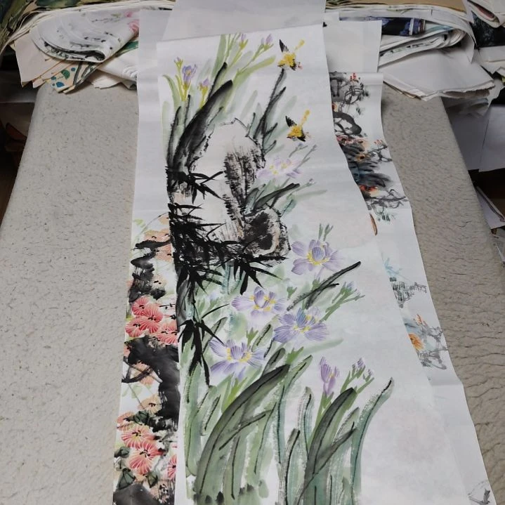 每***日国画国画花鸟花鸟国画