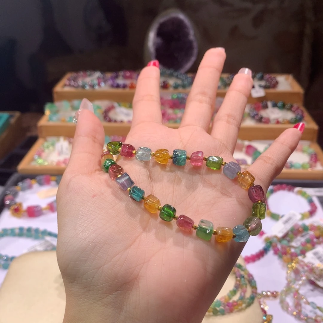 未镶嵌多样性发货其一碧玺