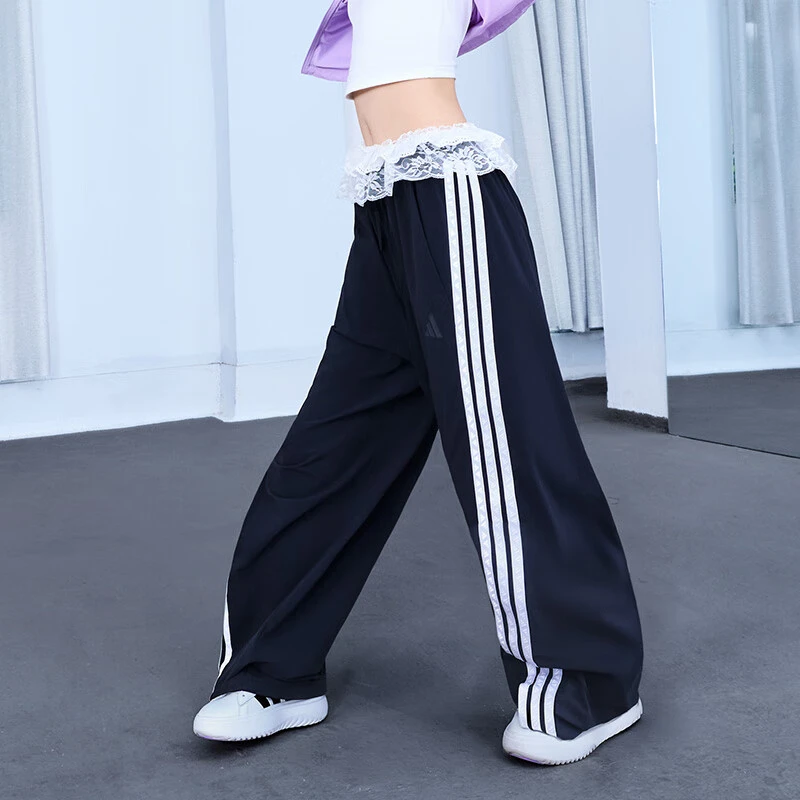 阿迪达斯 （adidas）女 运动型格SWV BANANA PNT梭织长裤 KB5224