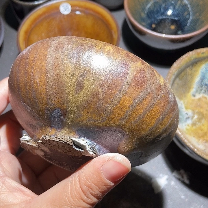 茶盏52 建窑建盏微瑕