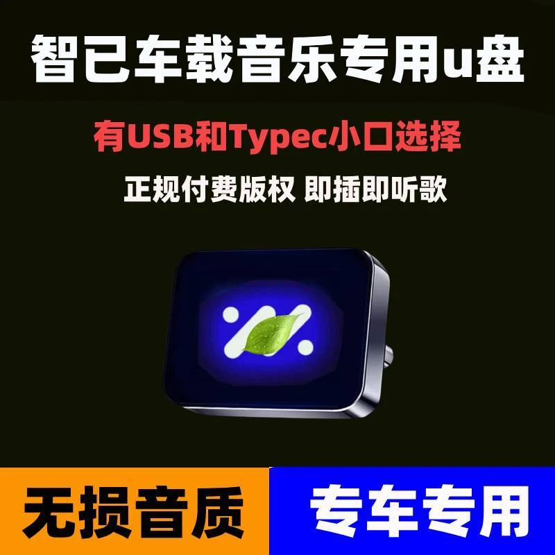 适用于智己L6专用车载歌曲u盘无损音乐智已LS6/LS7/L7配件改装用