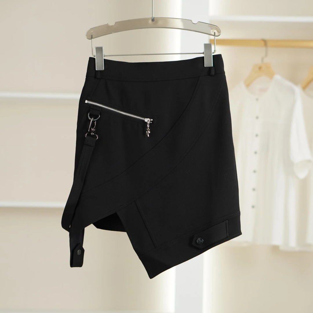 麦迪尚品【H】K1251夏款不规则半身裙品牌折扣撤柜女装 D组2