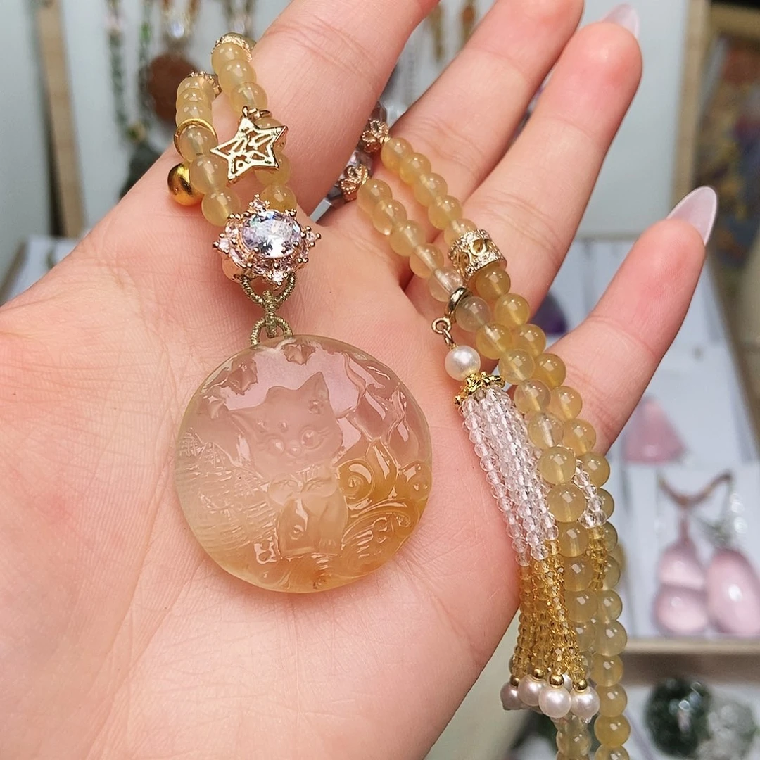 水晶吊坠(赠链)未镶嵌