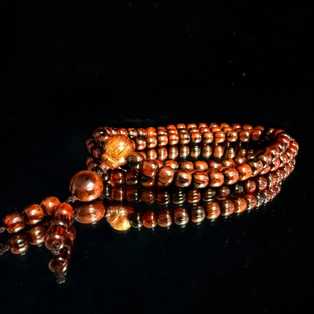 海南降真香6mm苹果珠手串