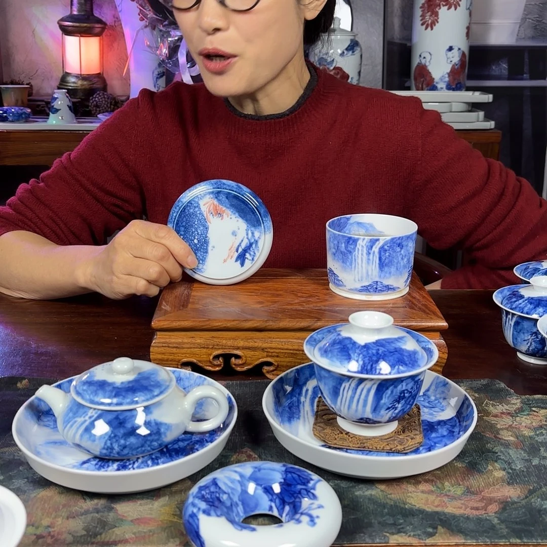 国一王老师手绘荷花