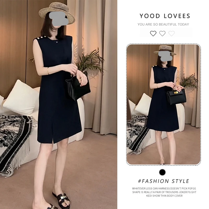 法式高级感收腰连衣裙女2025夏季流行单法式初恋风白色收腰连衣裙