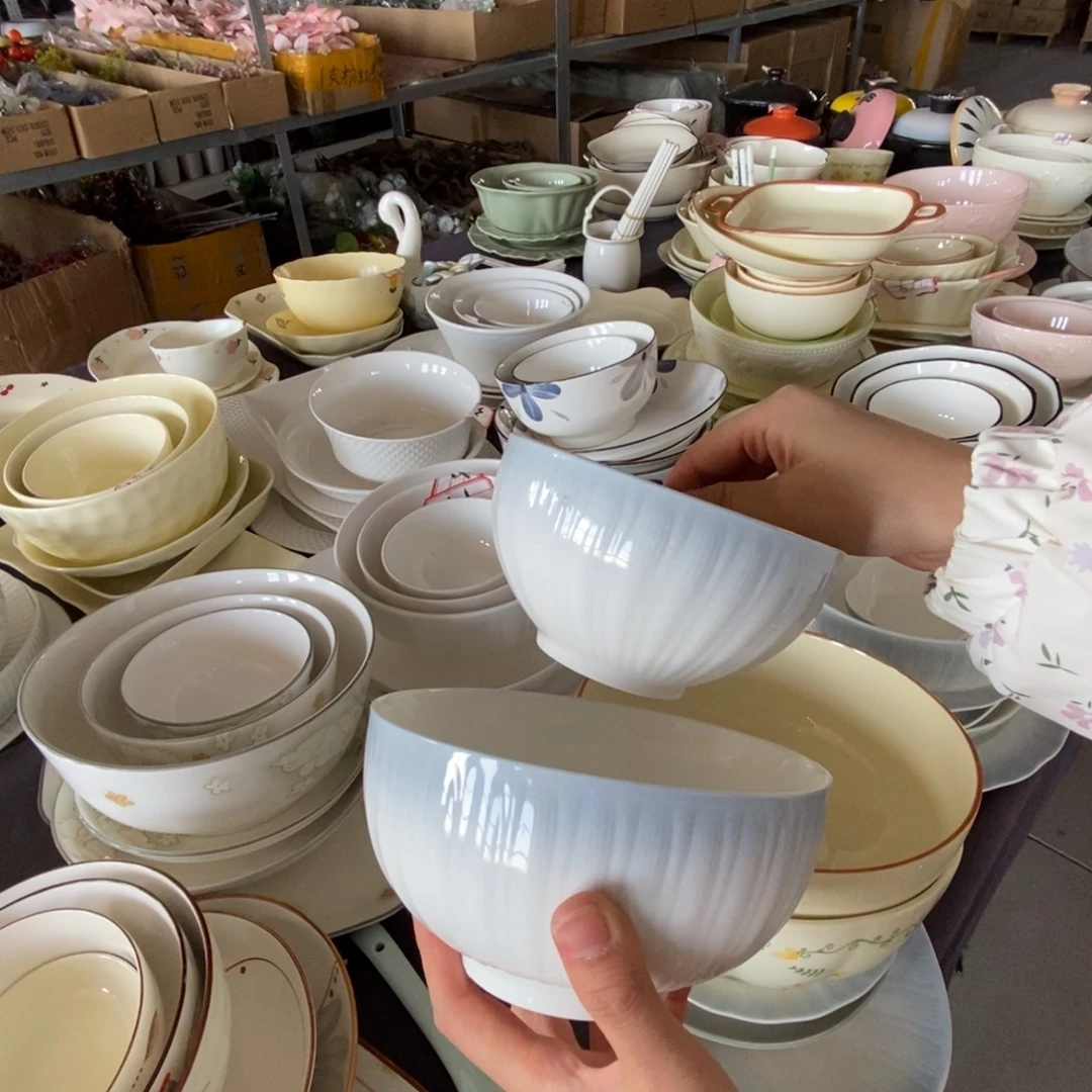 瓷饭碗 面碗各1个