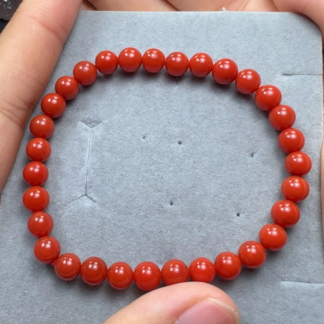 南红玛瑙手串未镶嵌