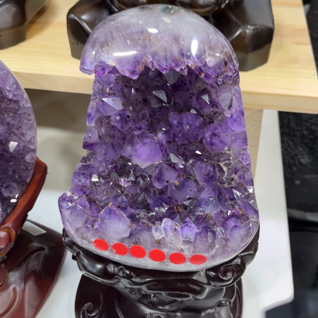 摆件紫晶未镶嵌紫晶