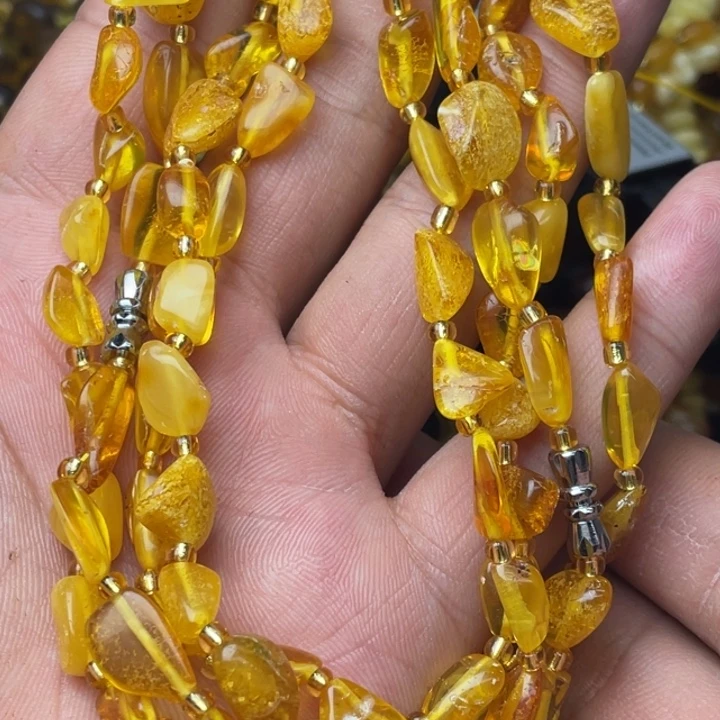 琥珀未镶嵌珠宝奇石