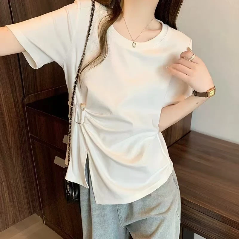 1号链接，新款女夏时尚百搭透气显瘦薄T