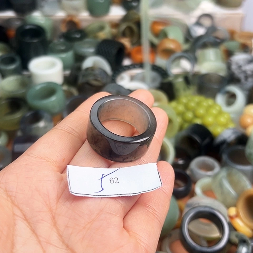 【闪购商品】合金蛇纹石玉戒指『****㊣