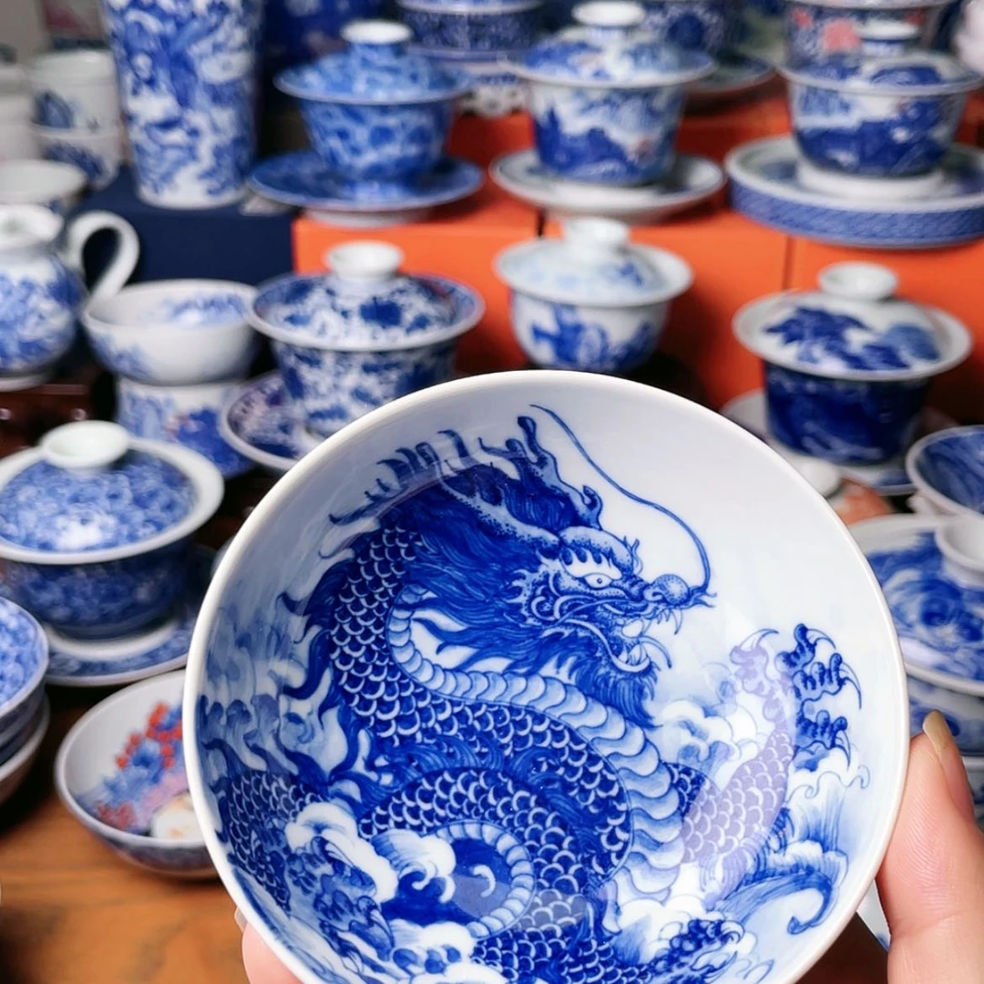【闪购商品】杯刷*全手工手绘景德镇