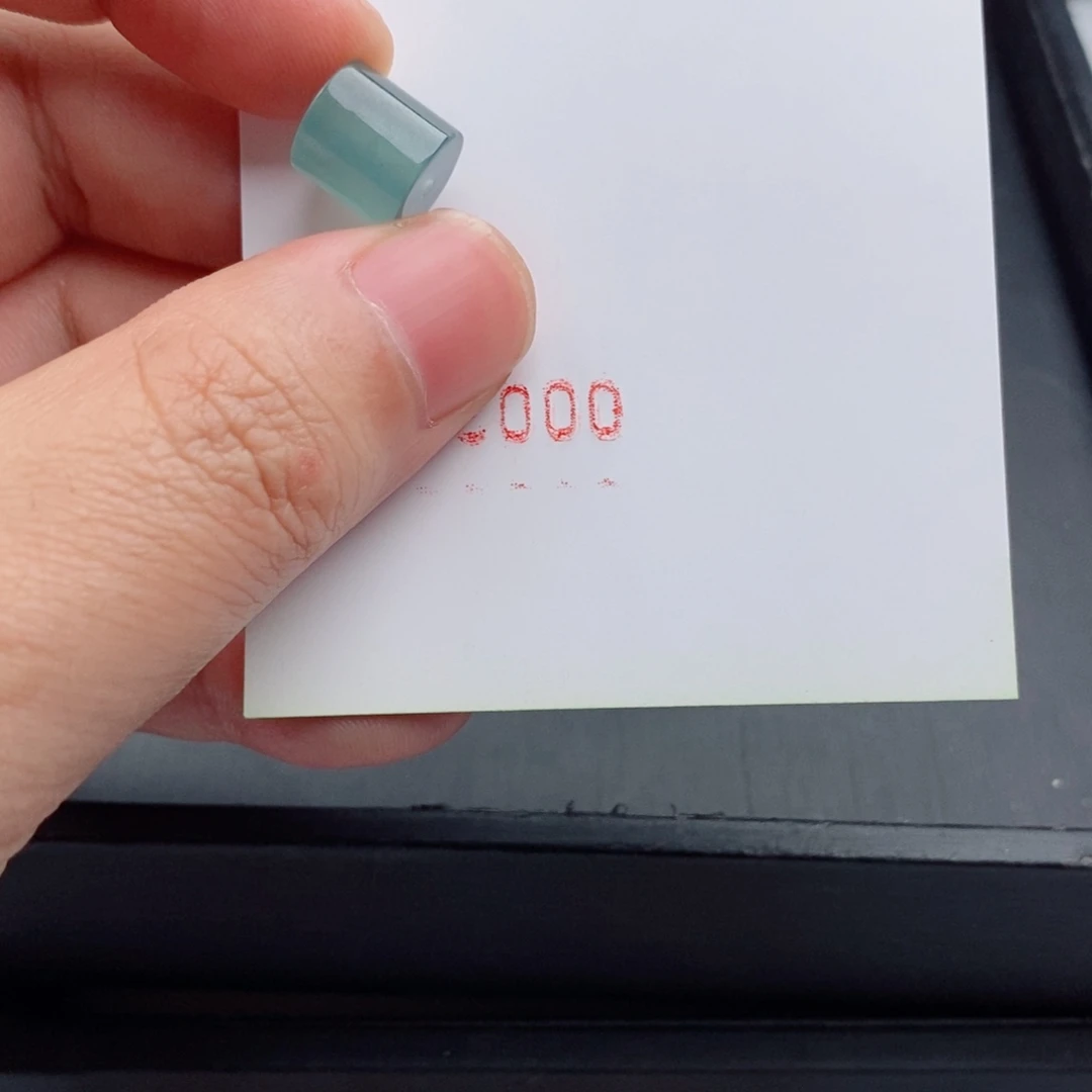 翡翠未镶嵌手链单珠