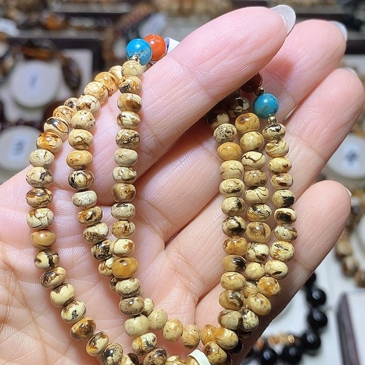 星***晨琥珀未镶嵌裸石花珀5m