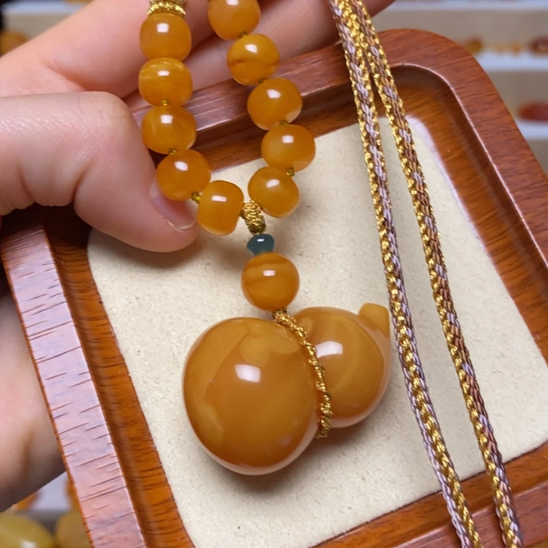 【闪购商品】未镶嵌颈饰蜜蜡项链