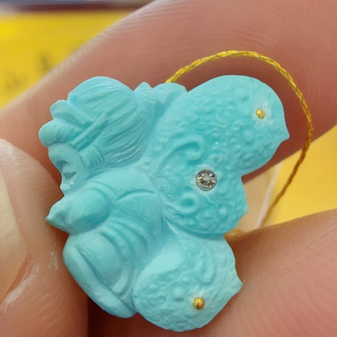 绿松石未镶嵌珠宝奇石