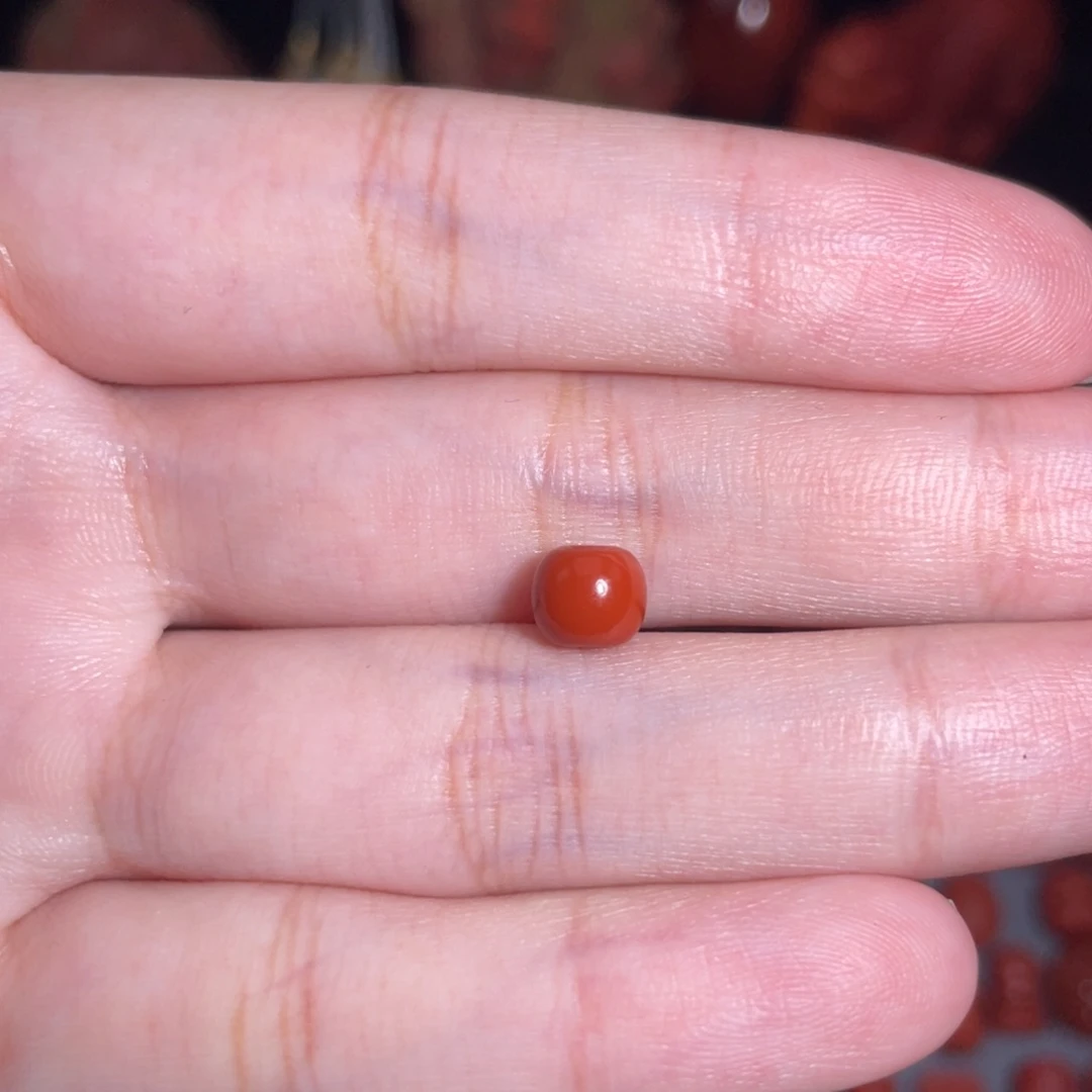 南红玛瑙未镶嵌瓦西老型6mm+
