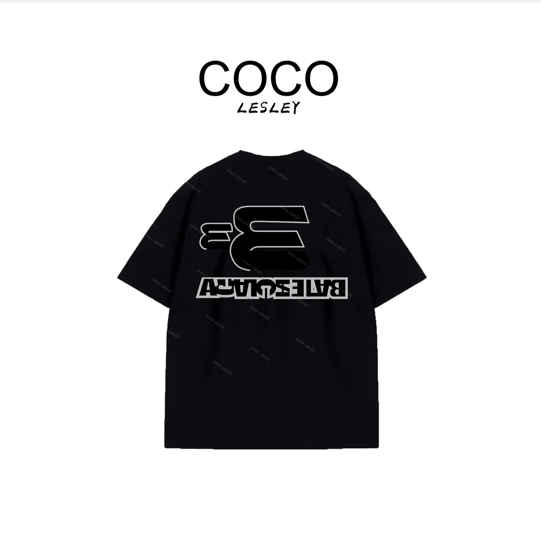 澳门港正品280克纯棉T恤小众设计师潮牌时尚夏季圆领宽松#6054