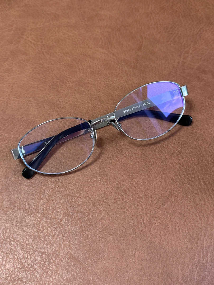 小黄车59号-30893大框银丝/半钛/细边边/书呆款妥妥氛围感/自留款