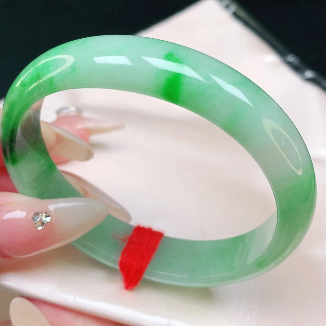 翡翠未镶嵌手镯天然翡翠8316贵妃