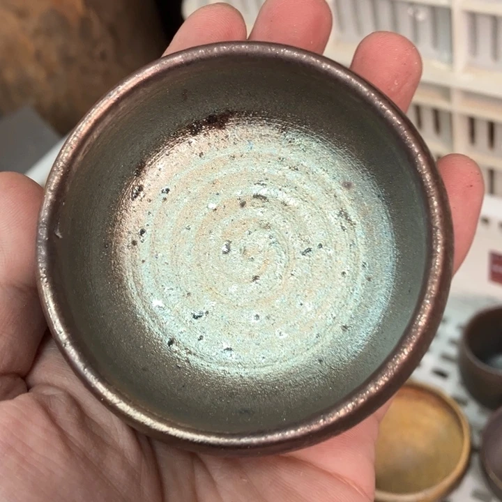 柴烧茶具宝瓶大放漏