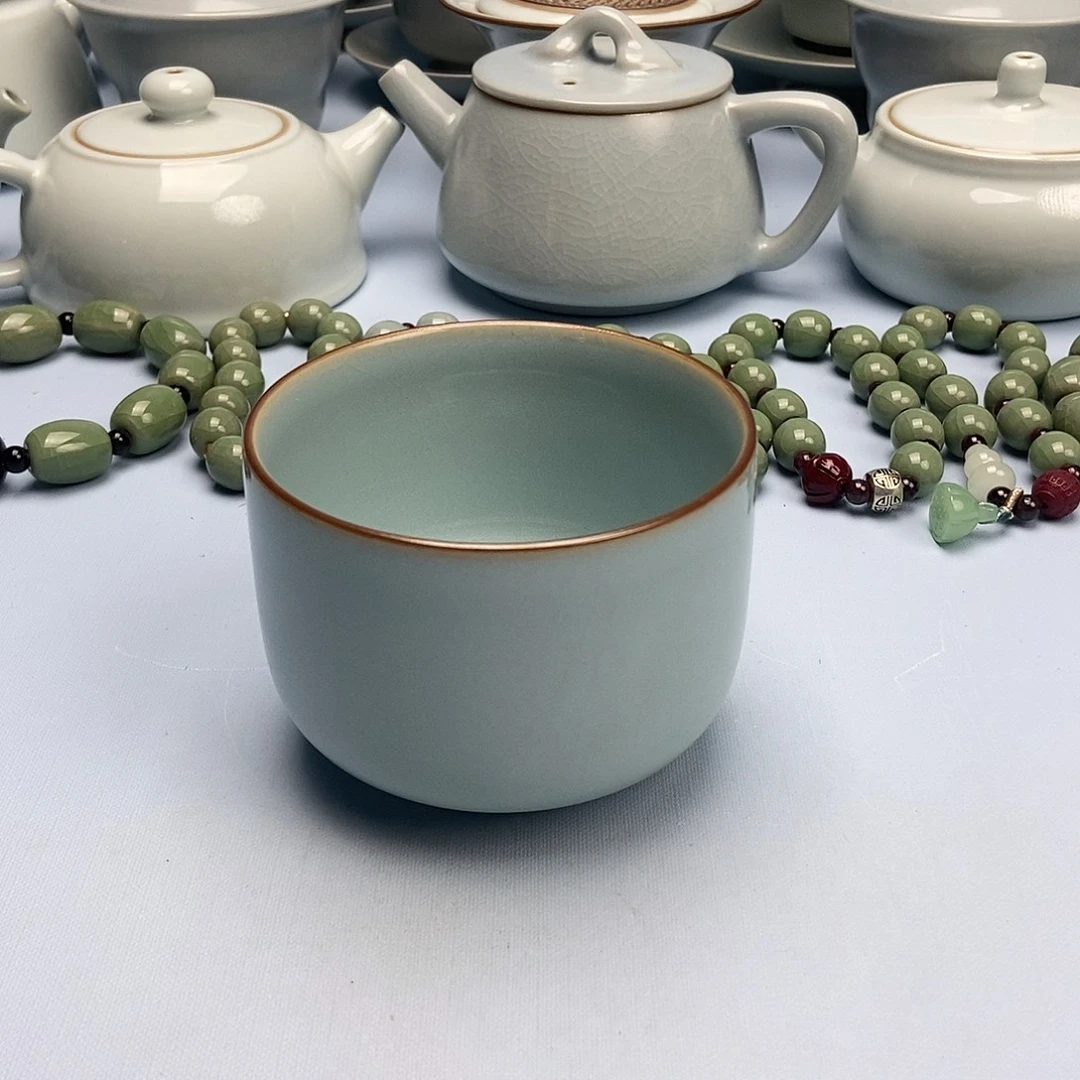 杯天青罗汗杯原矿原釉原产地