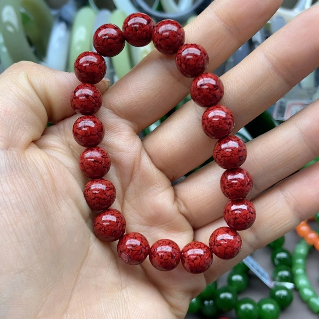 和田玉手链未镶嵌泡*。卡10