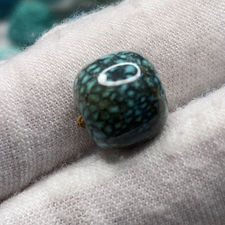 绿松石未镶嵌天然原矿 地大质检