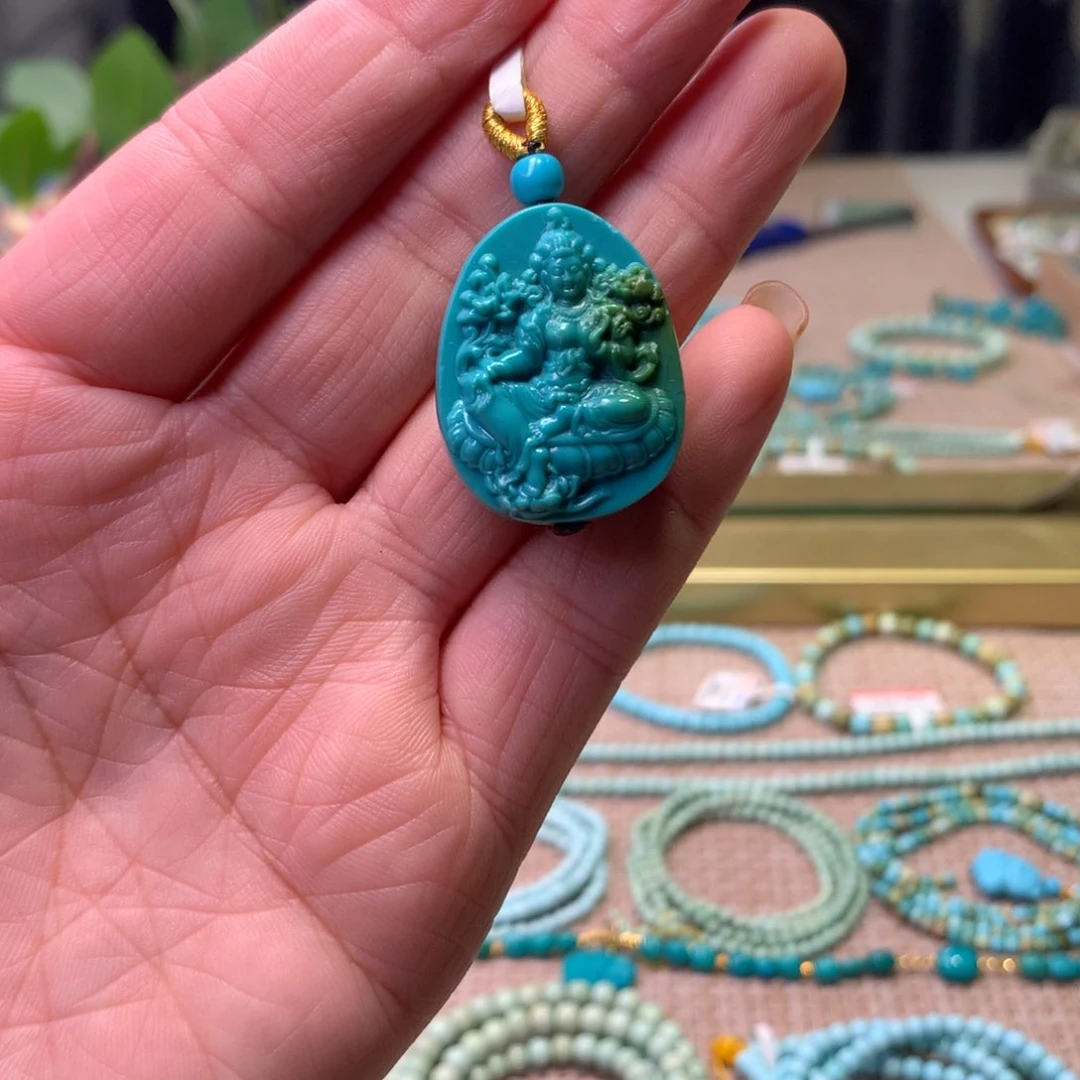 未镶嵌绿松石配饰