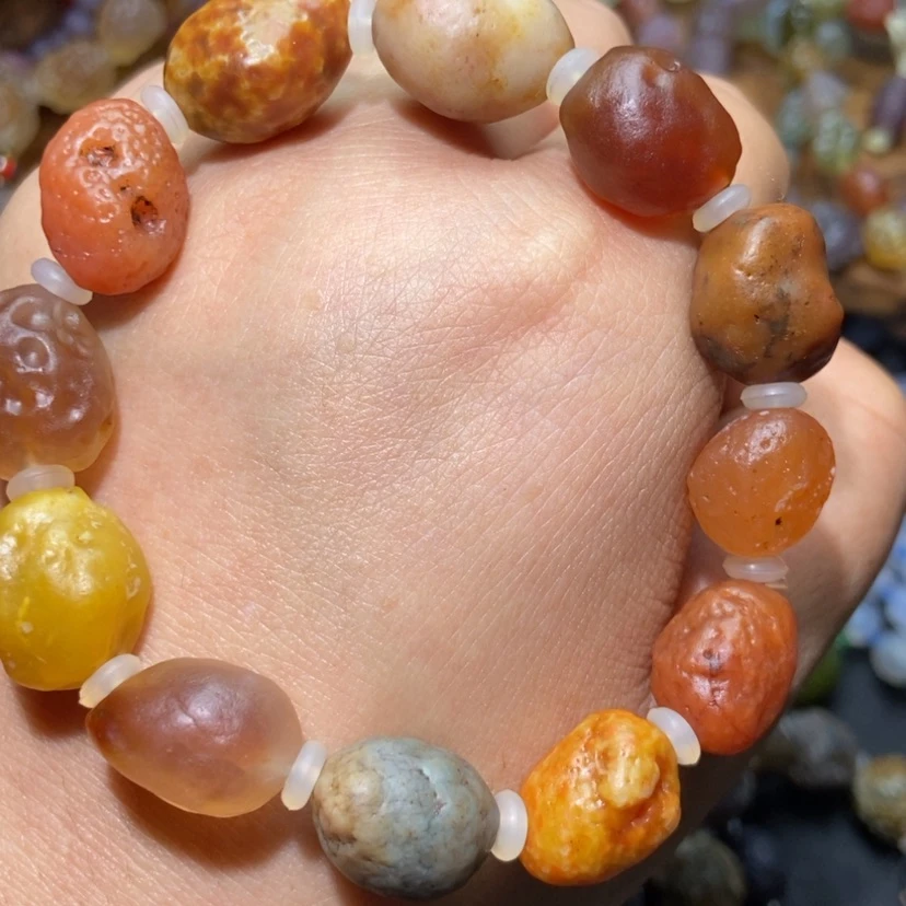 【闪购商品】玛瑙/玉髓颈饰合金