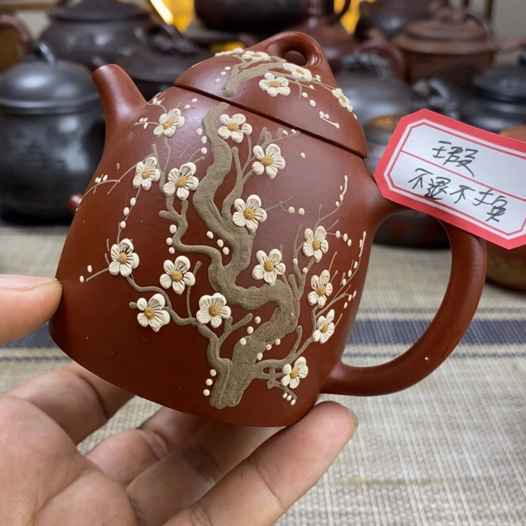 茶壶紫砂微瑕不退不换