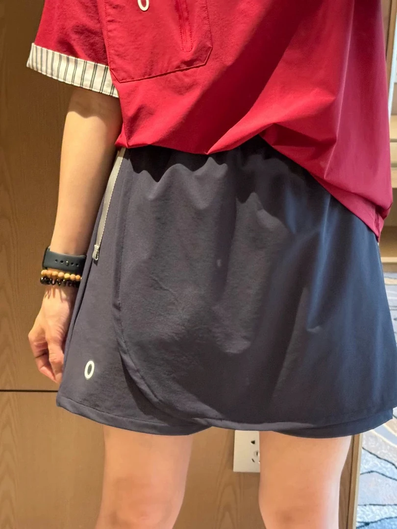 不会走光！腰带可调节！不挑身材百搭速干透气防水夏女裙裤短裤