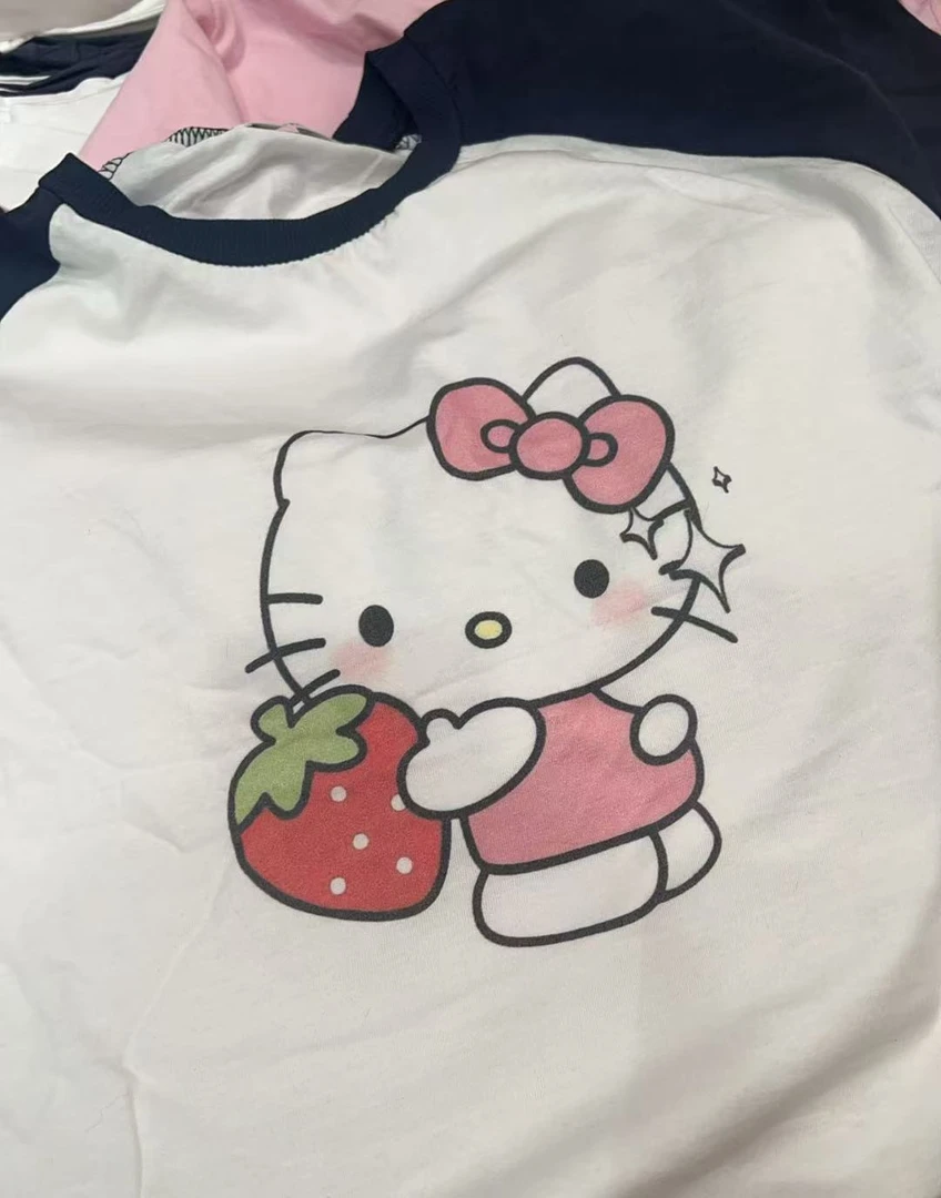 【奈野喜】韩国正品代购/草莓kt卡通短袖T【NO退NO换】