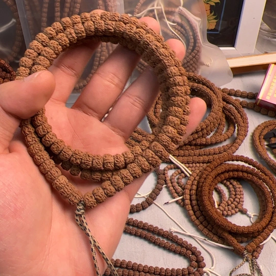 情***爱吊坠金刚菩提藏式闷墩盘龙