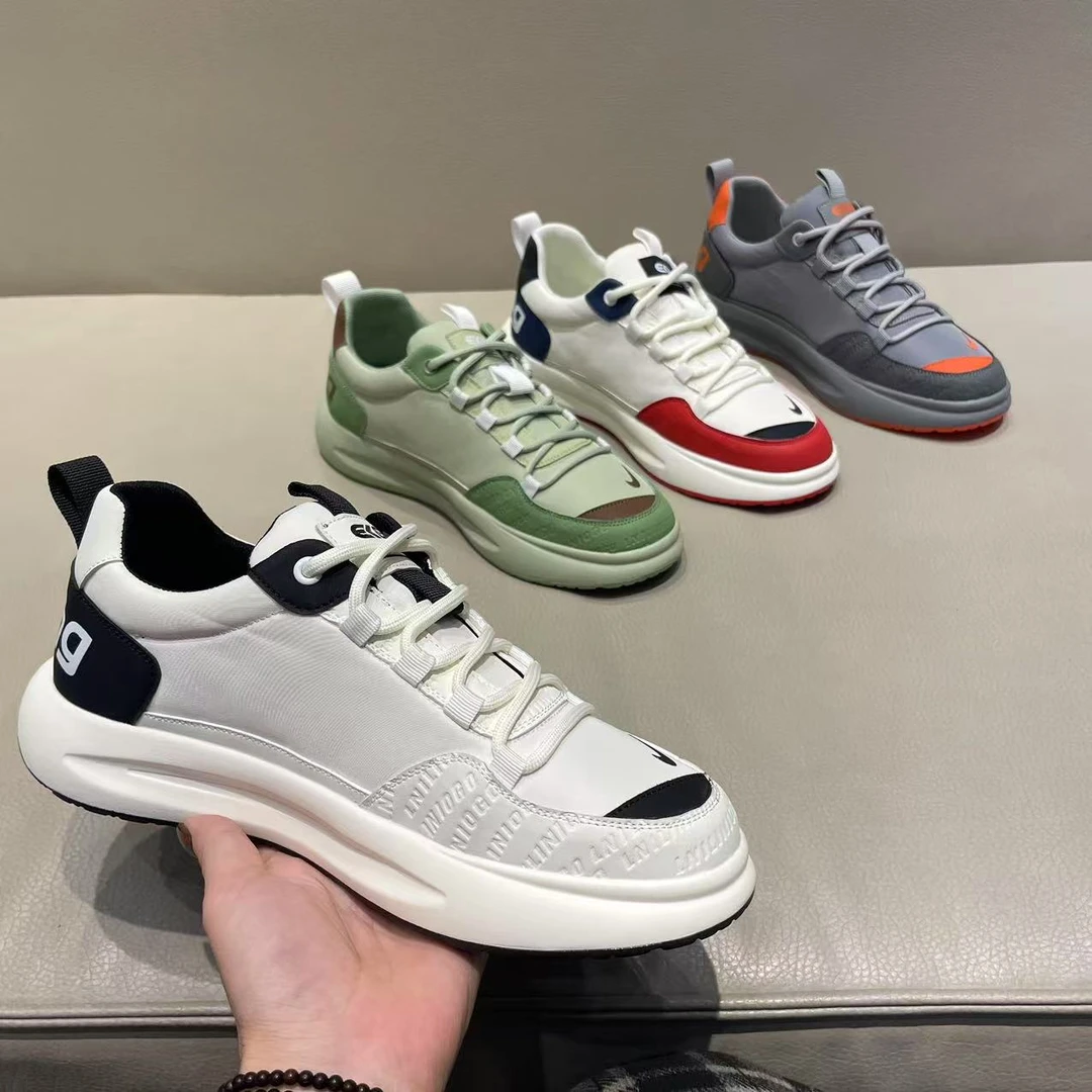 闲潮鞋百搭轻便潮流舒适【皮鞋码】干净痞帅男鞋夏天鞋子开车旅游鞋