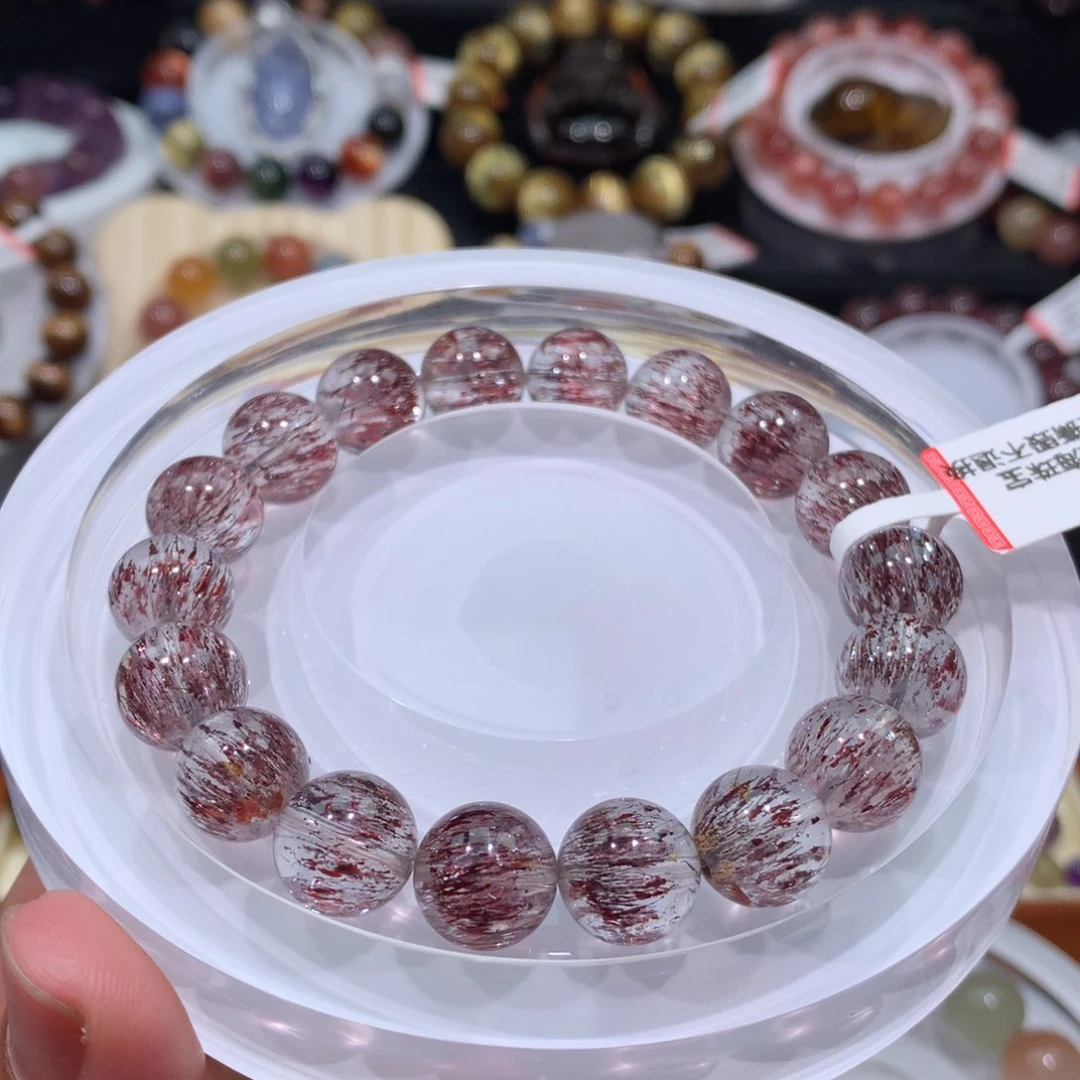 水晶手链未镶嵌超七手链11.5mm