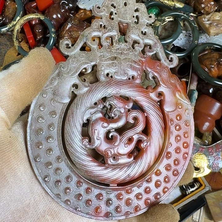 适***王和田玉（糖玉）未镶嵌挂件