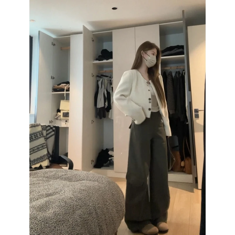 MARIE.COCO早秋季千金风贵系套装高级感小香风外套内搭纯欲阔腿裤