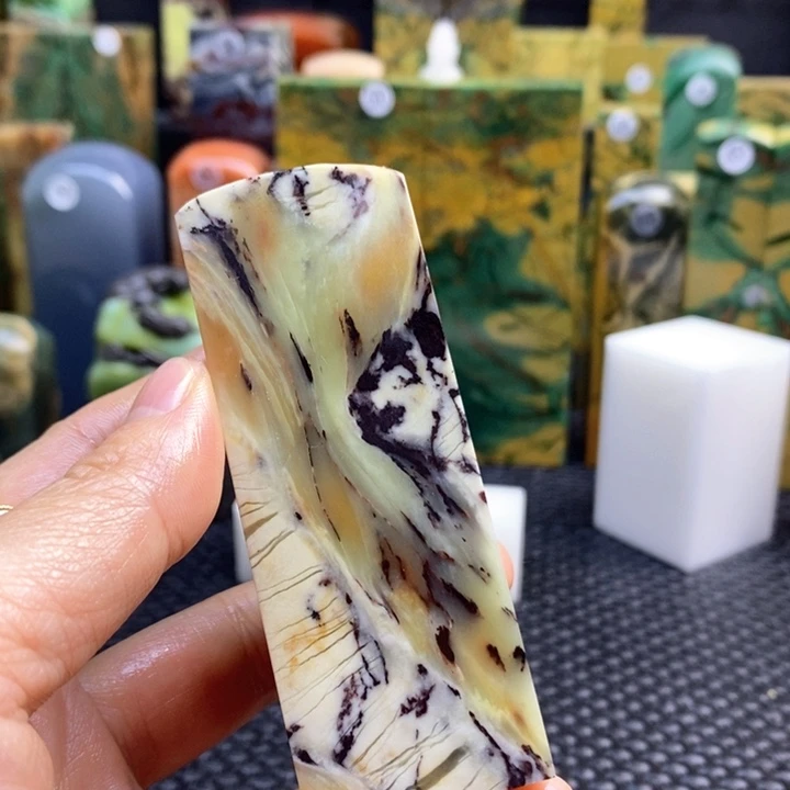 四川石老*青田石印章石