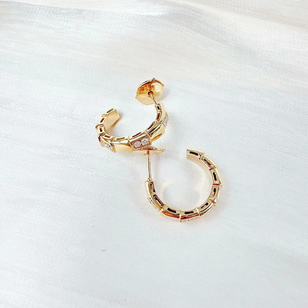99新 BVLGARI/宝格丽 宝格丽/耳环/耳钉/耳夹/6035
