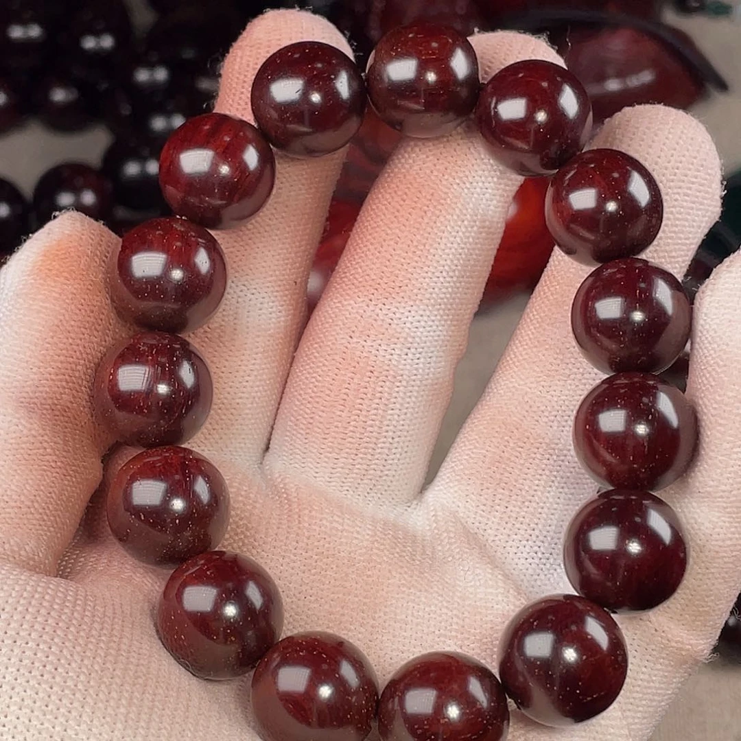 檀香紫檀（小叶紫檀）手串/手链金***儿1.5