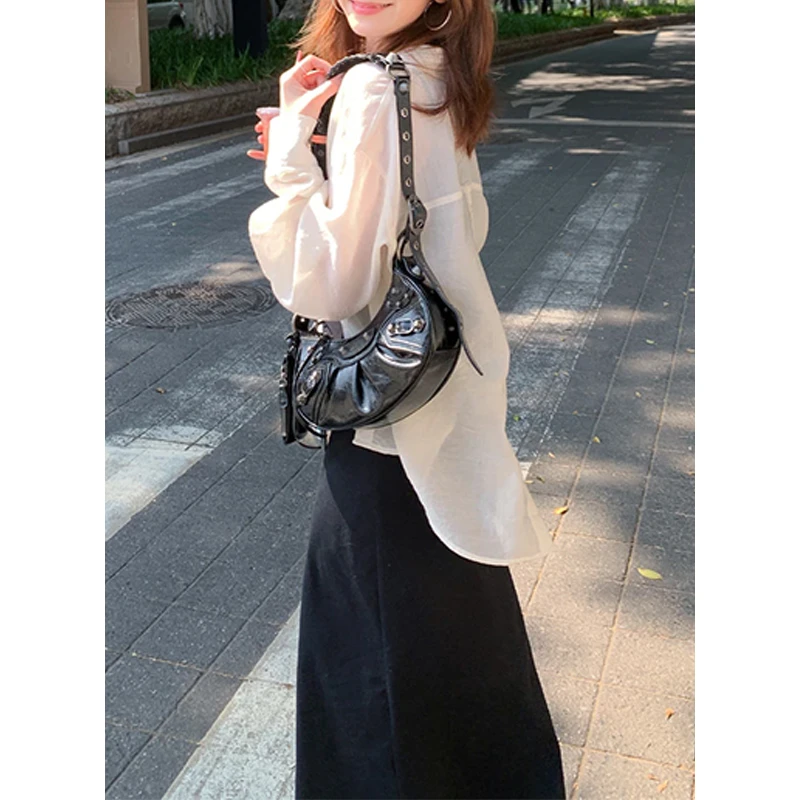 切糕【经典主义】小个子夏季气质女衬衣百搭通勤穿搭小众衬衫