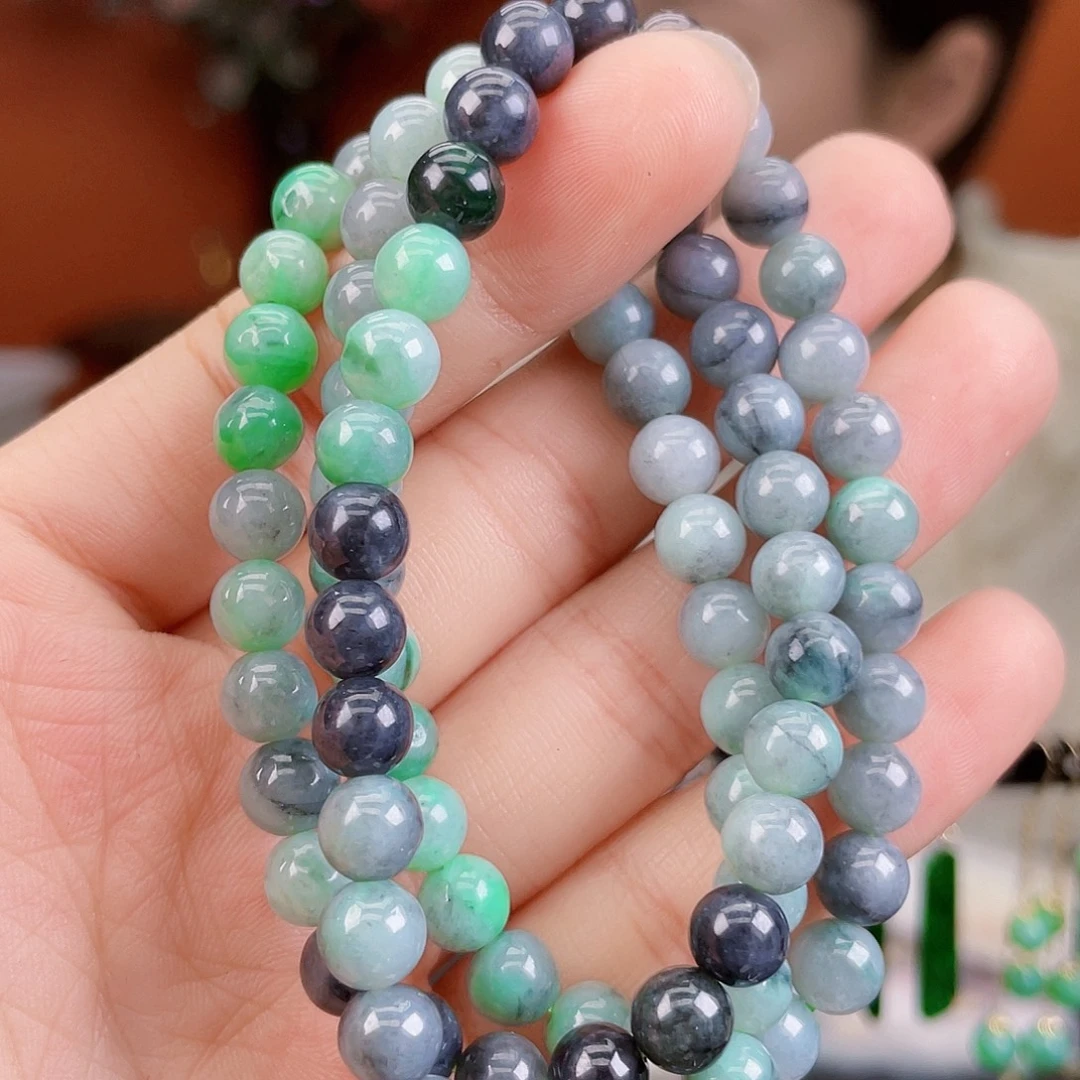 翡翠未镶嵌耳饰饰品