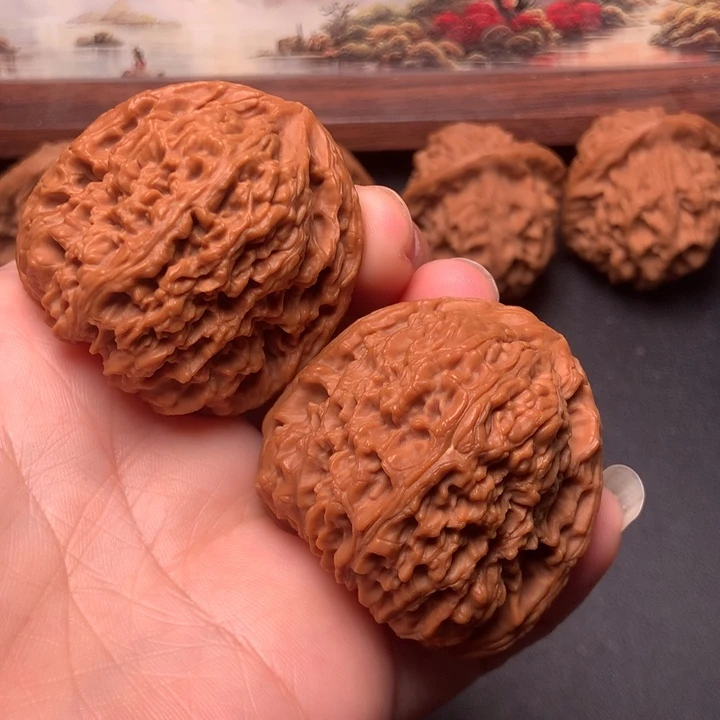 吊坠文玩核桃南疆石41尺