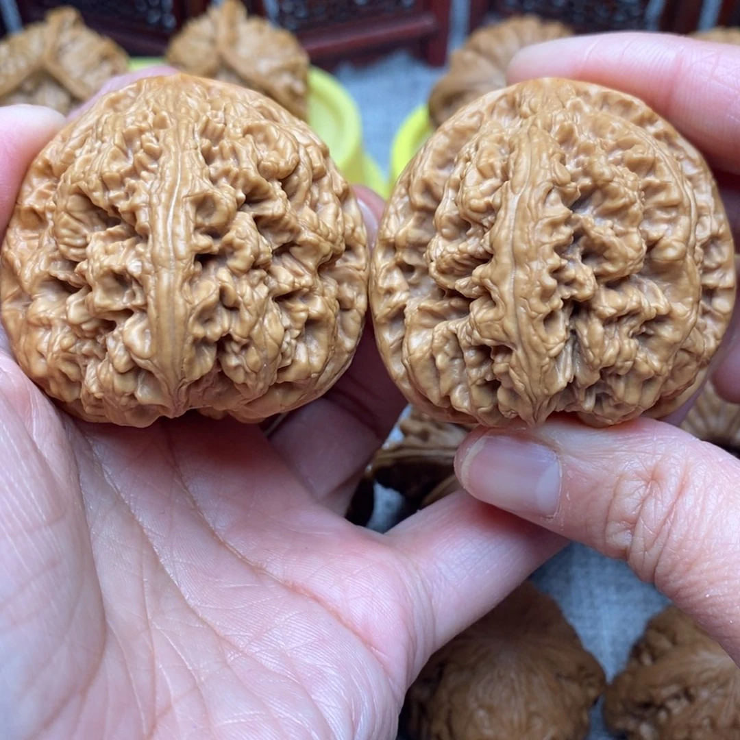 文玩核桃把件毕业霸气狂野粗筋47尺63克重