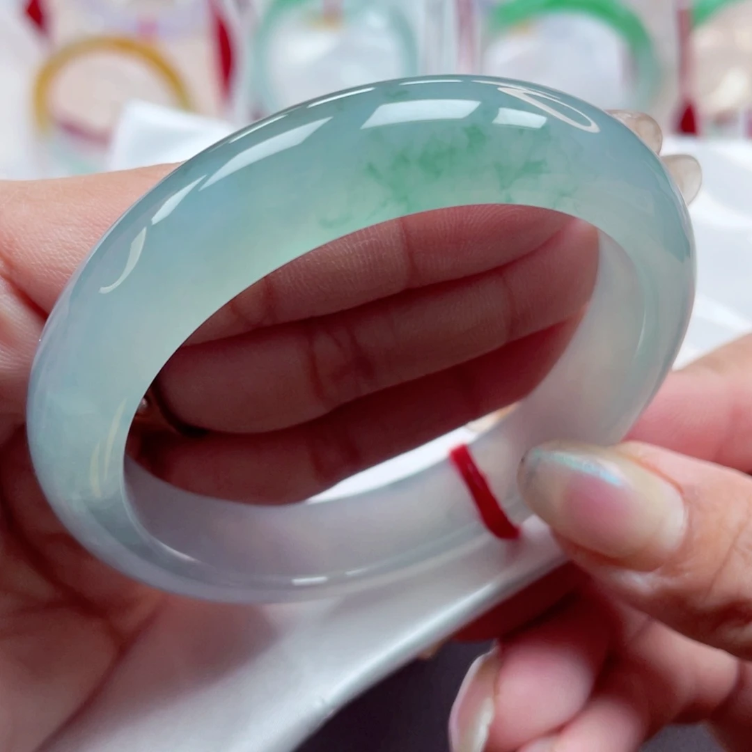 未镶嵌手镯翡翠555657敏   21号