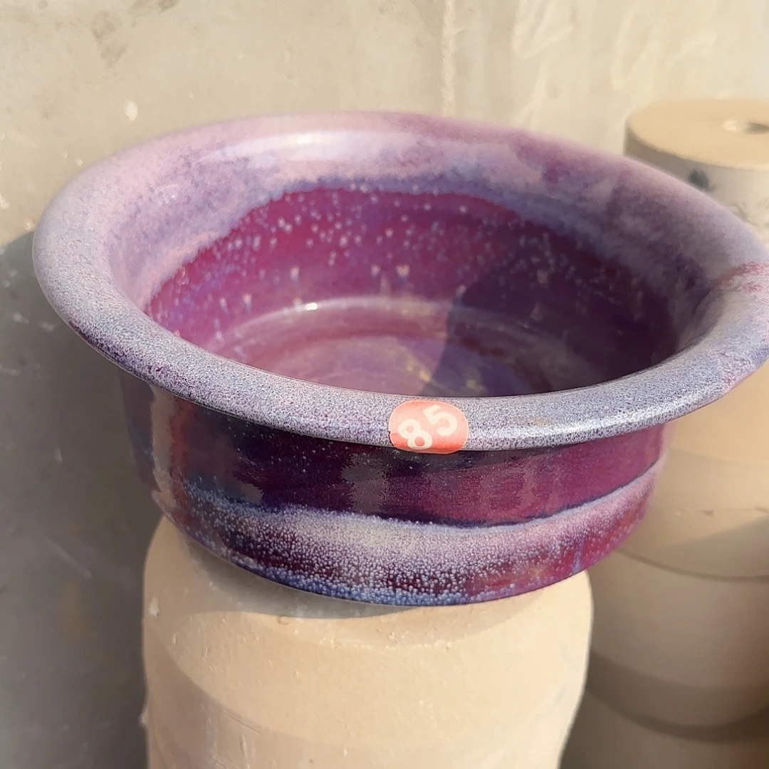 摆件陶郑家钧窑摆件微